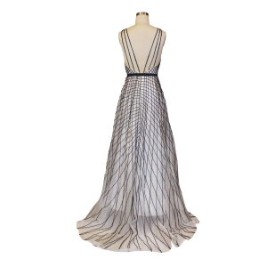 High Halter Neck A-Line Gown  Connie Tao Designs | Custom Wedding Dresses  in Pasadena CA | Dress Alterations