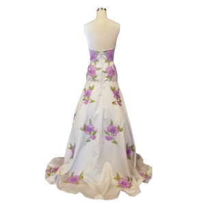 Strapless All Over Beaded Satin Gown Connie Tao Designs | Custom Wedding Dresses in Pasadena CA | Dress Alterations Strapless All Over Beaded Satin Gown Connie Tao Designs | Custom Wedding Dresses in Pasadena CA | Dress Alterations